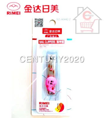RIMEI Nail Clipper Manicure Care Nail Cutter High Grade Stainless Steel Nail Cutter A6442-2
