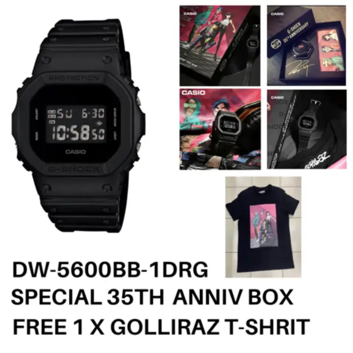 casio gorillaz watch