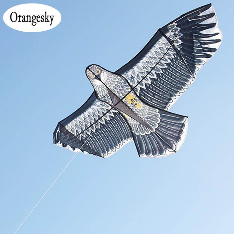 Orangesky Novelty Animal Kites 1.5m/1.8m Huge Eagles Kite Easy to Fly Outdoor Game Sport for Children
