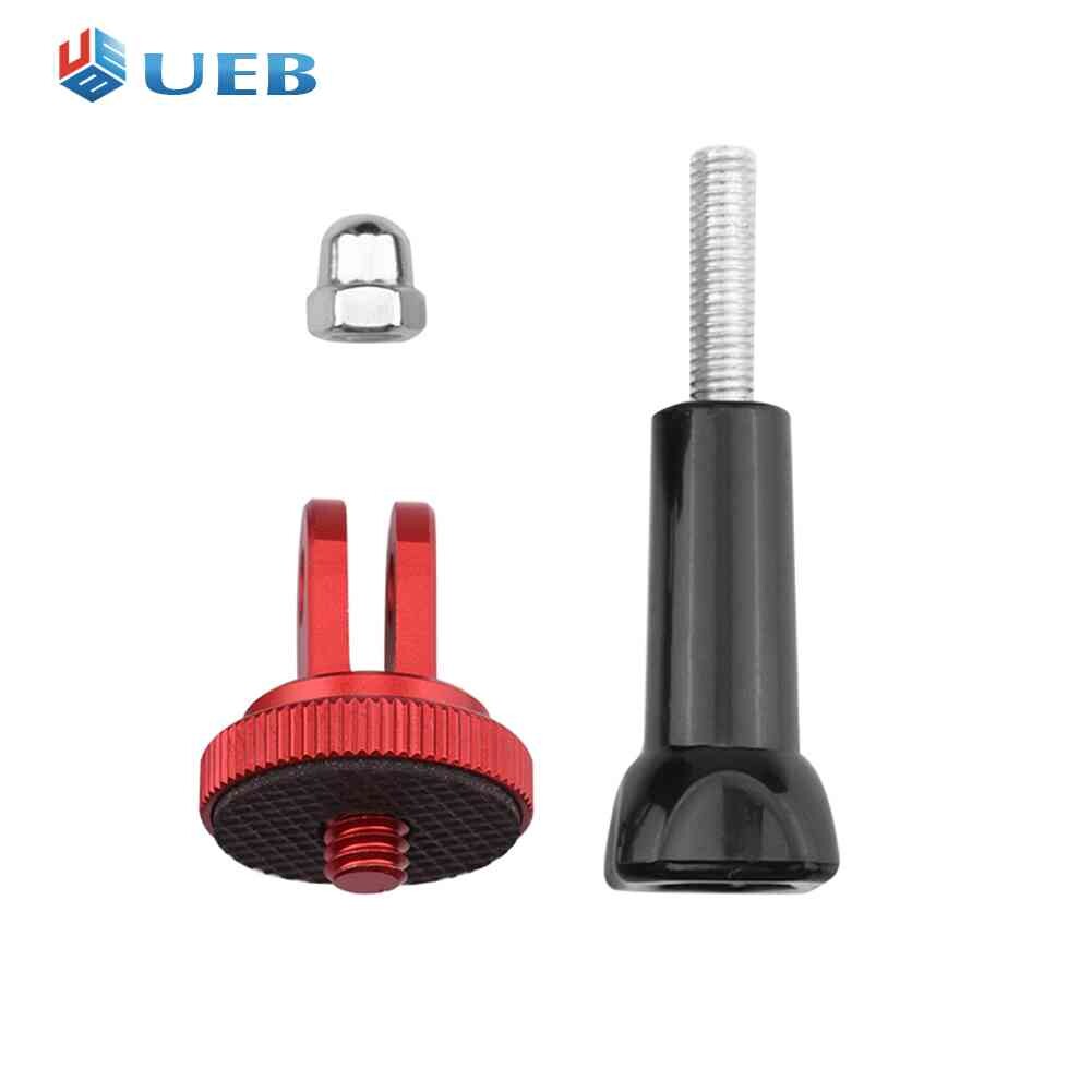 Action camera mount 1/4 inch tripod screw adapter for insta360 one x2/x