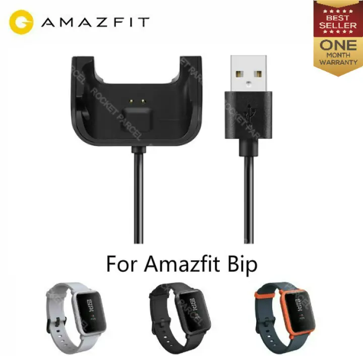 amazfit bip charging