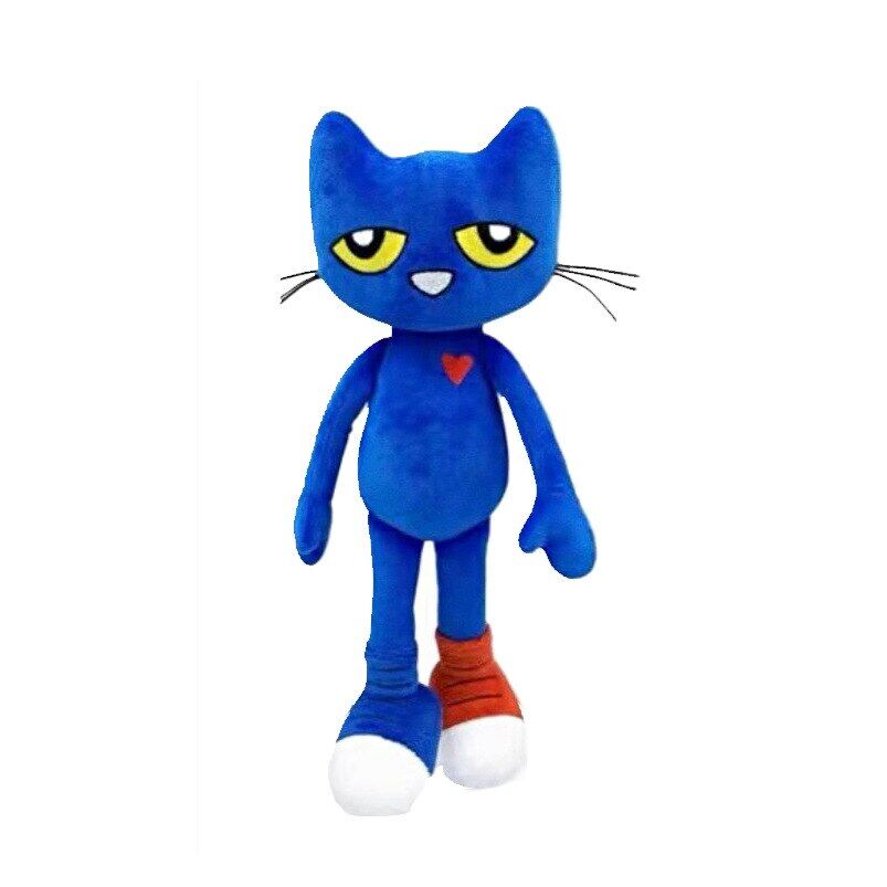 Hot 28Cm Cute Animal Pete The Cat Plush Toy Cartoon Blue Cat Stuffed Dolls Gifts For Child