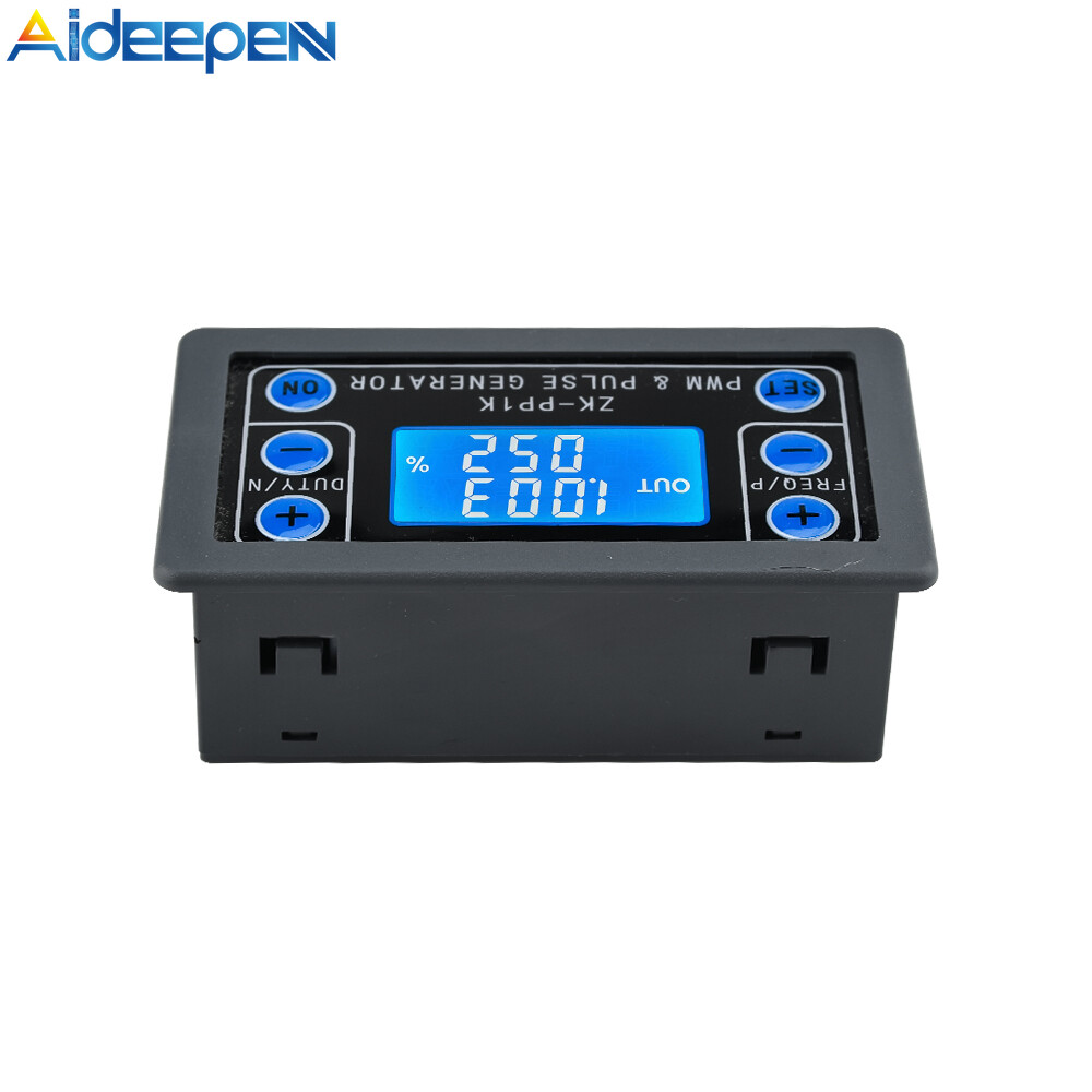 Aideepen ZK-PP1K ZK-PP2K PWM Pulse Frequency Duty Cycle Adjustable Module Square Wave Rectangular Wave Signal Function Generator for Arduino DIY PWM Signal Generator Module