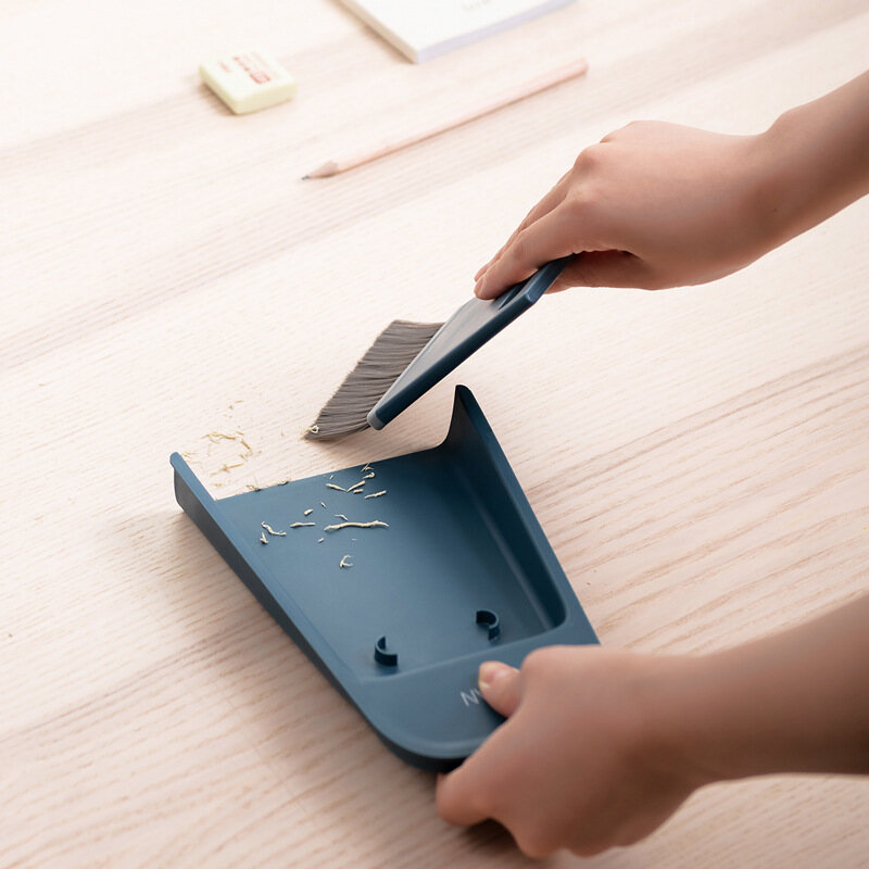 HKStorage Mini Đầu Bàn Chải Đôi Ướt Và Khô Vệ Sinh Máy Tính Để Bàn Chổi Quét Bàn Quét Bàn Phím Bộ Quét Bụi