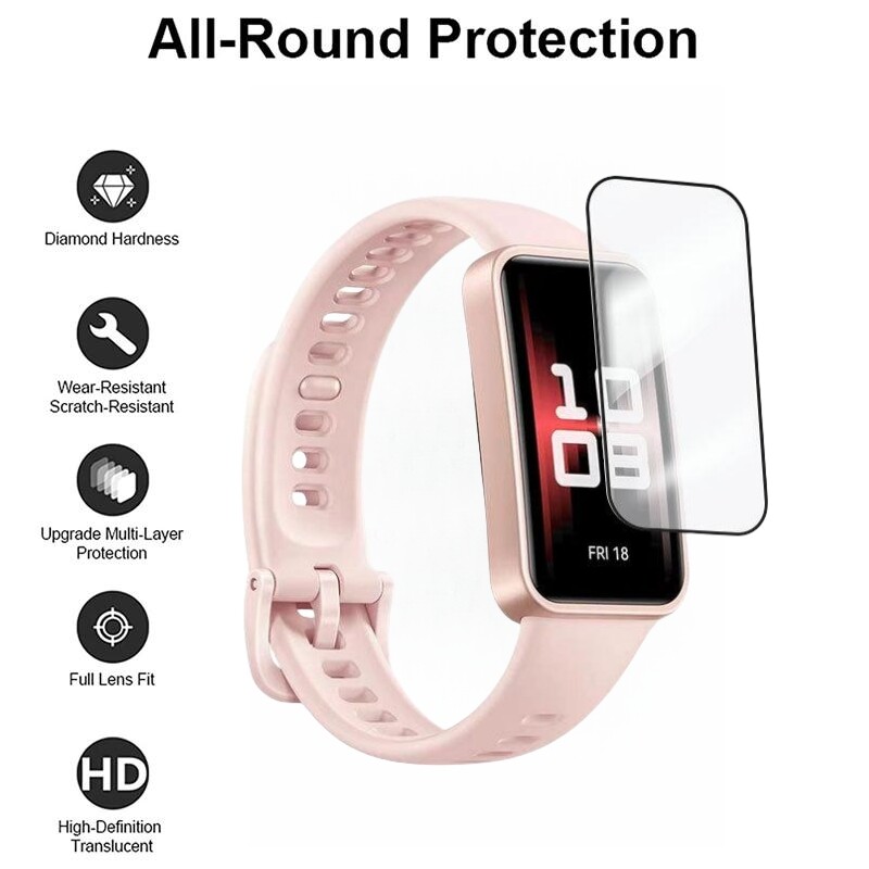 Bao phủ toàn màn hình bảo vệ cho Huawei ban nhạc 9 Hydrogel mềm phim 3D miếng dán tràn viền chống xước phim bảo vệ cho Huawei ban nhạc 9 không phải Kính
