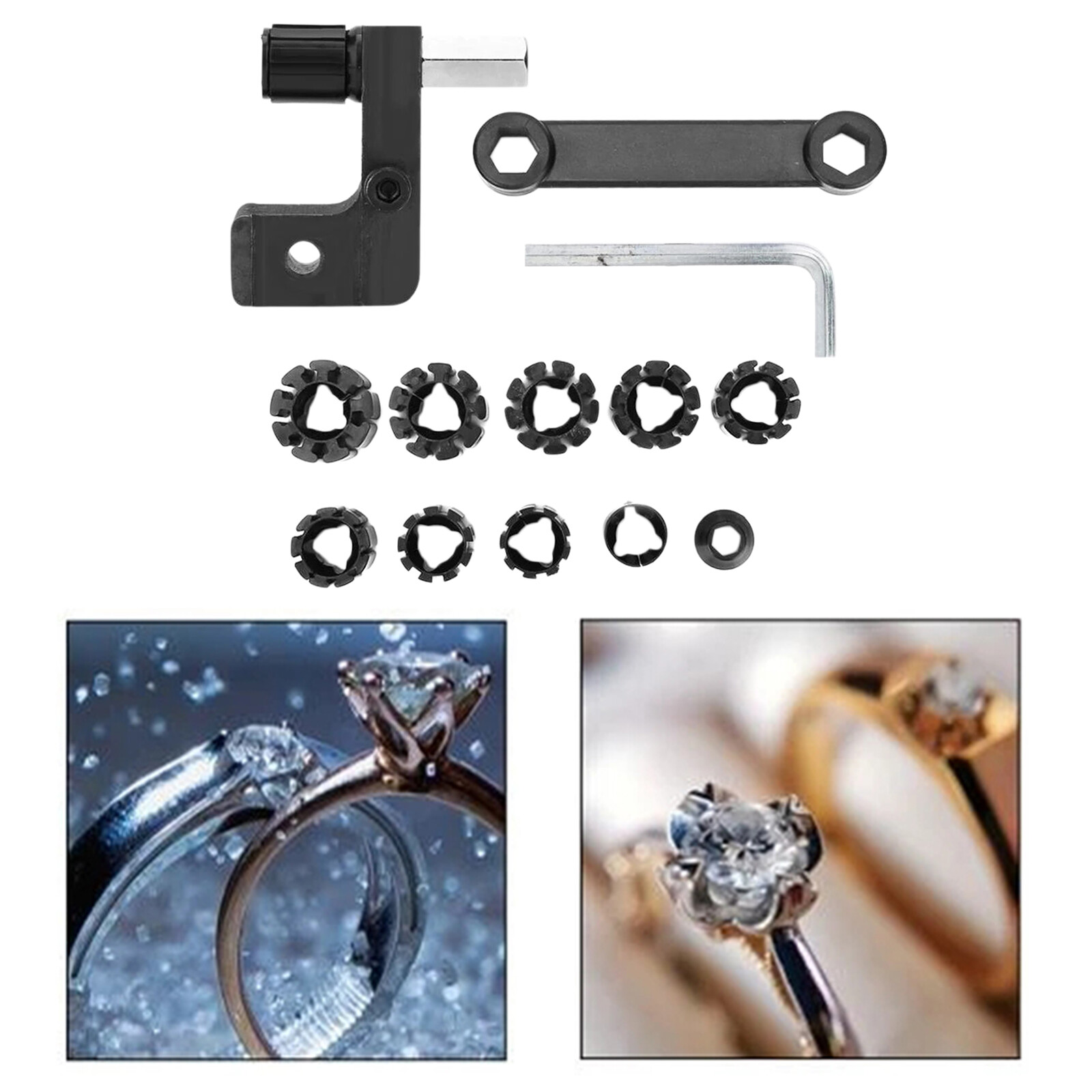 Blesiya Jewellery Making Tools, Ring Clamp, Professional Ring Fixture Setting Tools