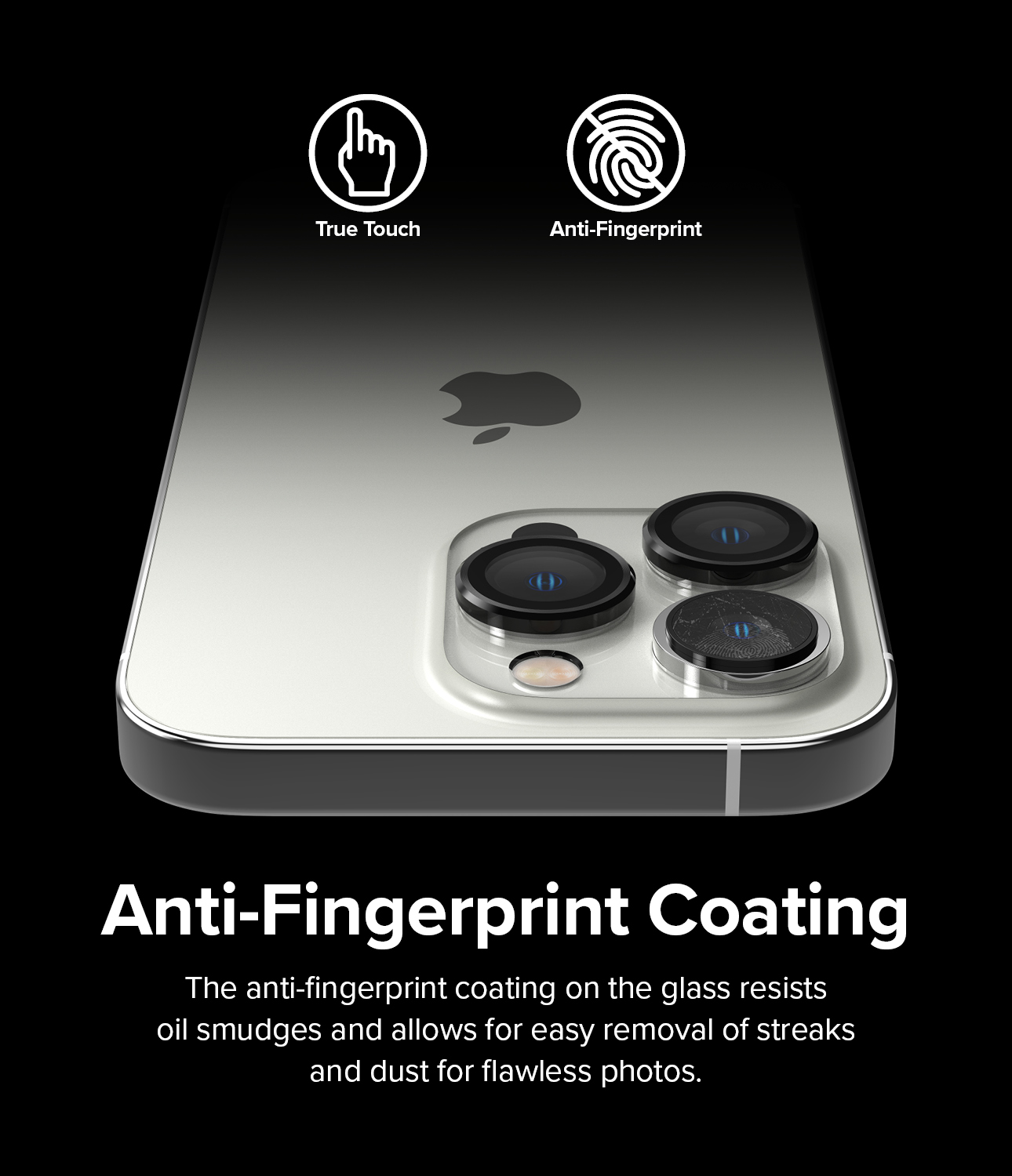 Ringke Kính Khung Ống Kính Máy Ảnh Được Thiết Kế Cho iPhone 14 Pro / 14 Pro Max Bảo Vệ Ống Kính Máy Ảnh