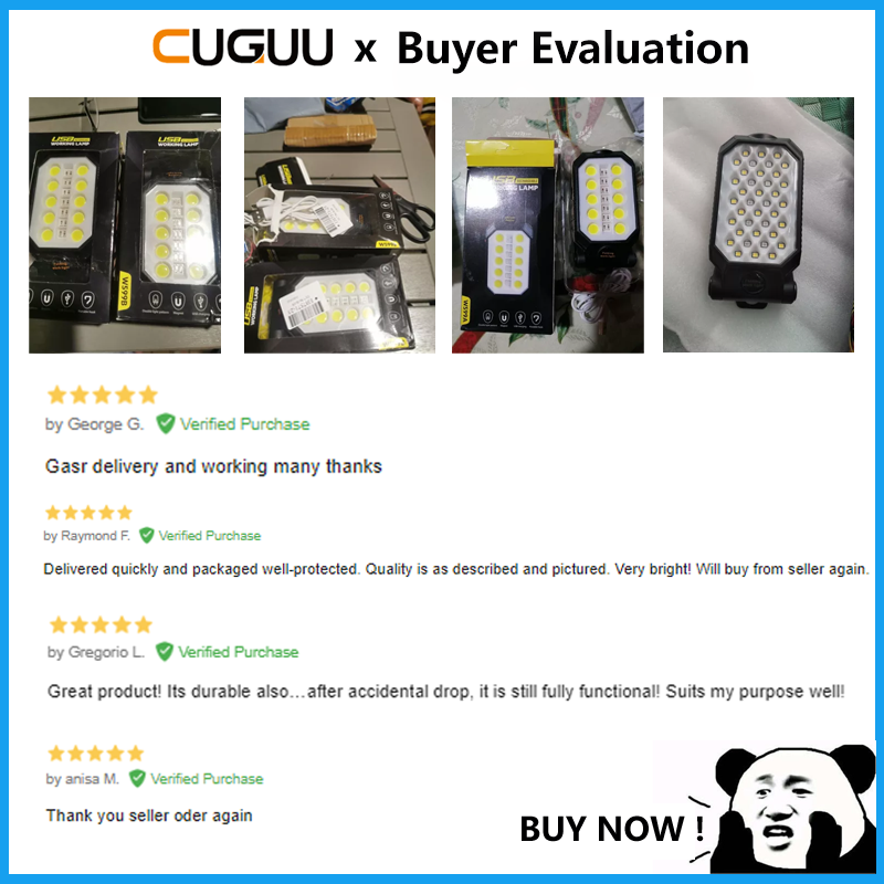 Cuguu COB LED flashlight outdoor work light rechargeable flashlight torch waterproof super bright original flashlight