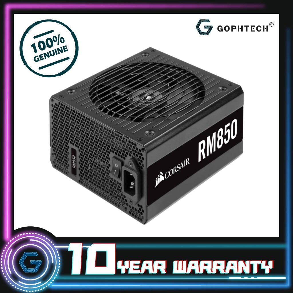 Genuine Corsair 850w Rm850 80 Gold Full Modular Power Supply Cp Uk Lazada