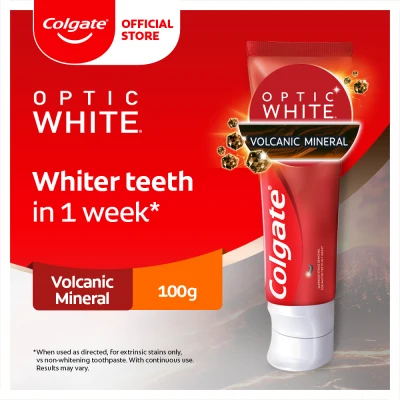 Colgate Optic White Volcanic Whitening Toothpaste 100g