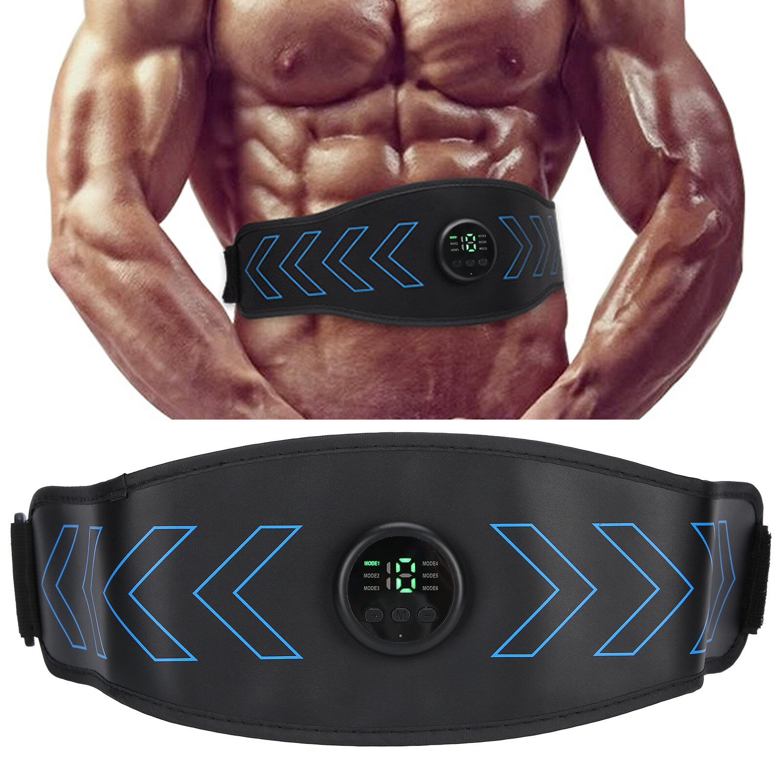 Ymingqi thông minh bụng lười biếng sử dụng nhà bụng nam và nữ abs trainer EMS eo trainer - INTL