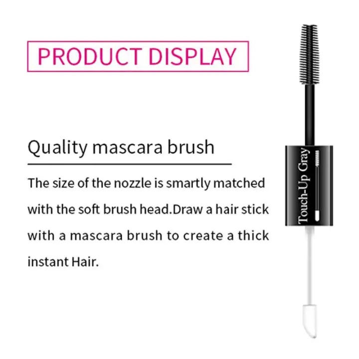 One Time Hair Dye Pen Instant Gray Root Coverage Hair Color White