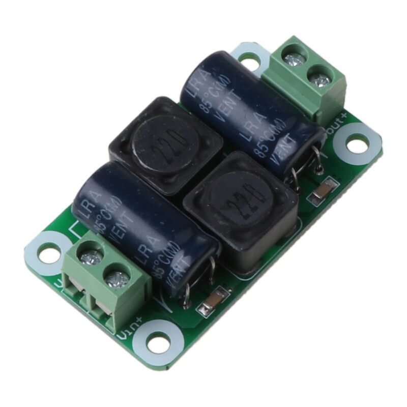 0-50V 4A DC Power Supply Filter Board Class D Power Amplifier Interference Suppression Module Car EMI Control Panel