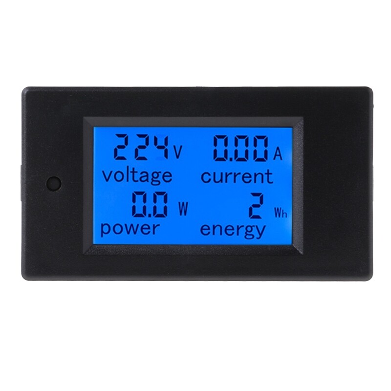 AC 80-260V 100A Voltage Current Watt Power Energy Meter PZEM-061 with Split CT