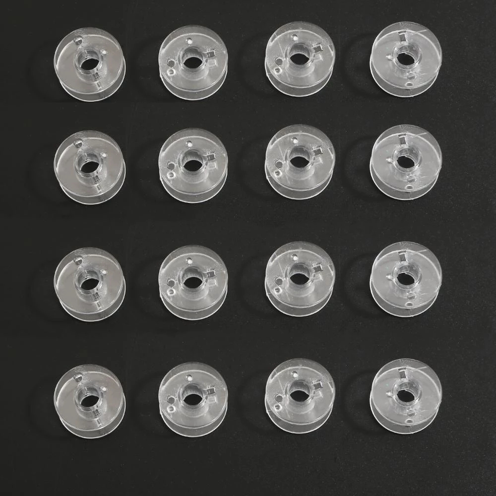 [Gnker] 30 Cái Ống Chỉ Máy May Trong Suốt Ống Chỉ Rỗng Bằng Nhựa Gia Dụng Phụ Kiện Dụng Cụ May