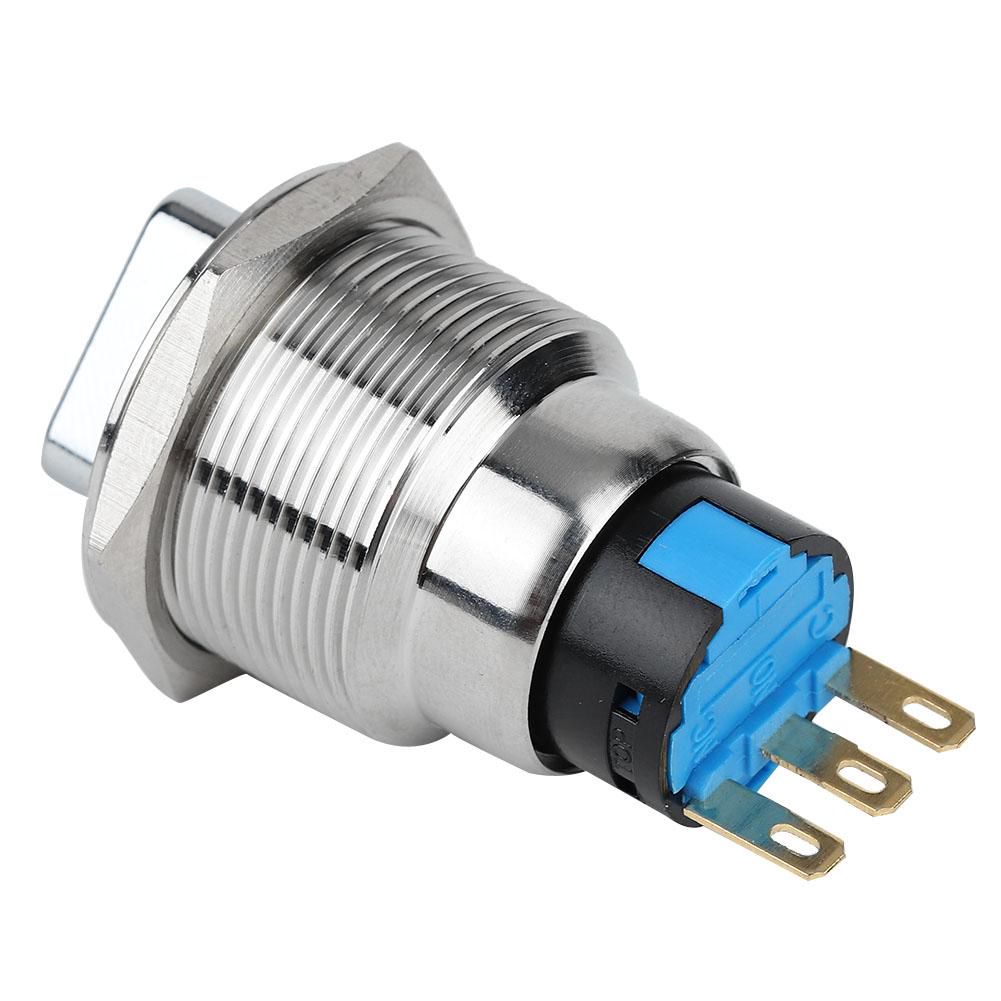 Silt Rotation Switch 19mm Stainless Steel Rotate Change Over Knob Switch Waterproof IP67 ...