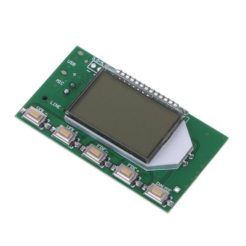 DSP PLL 87-108MHz Digital Wireless Microphone Stereo FM Transmitter Module Board