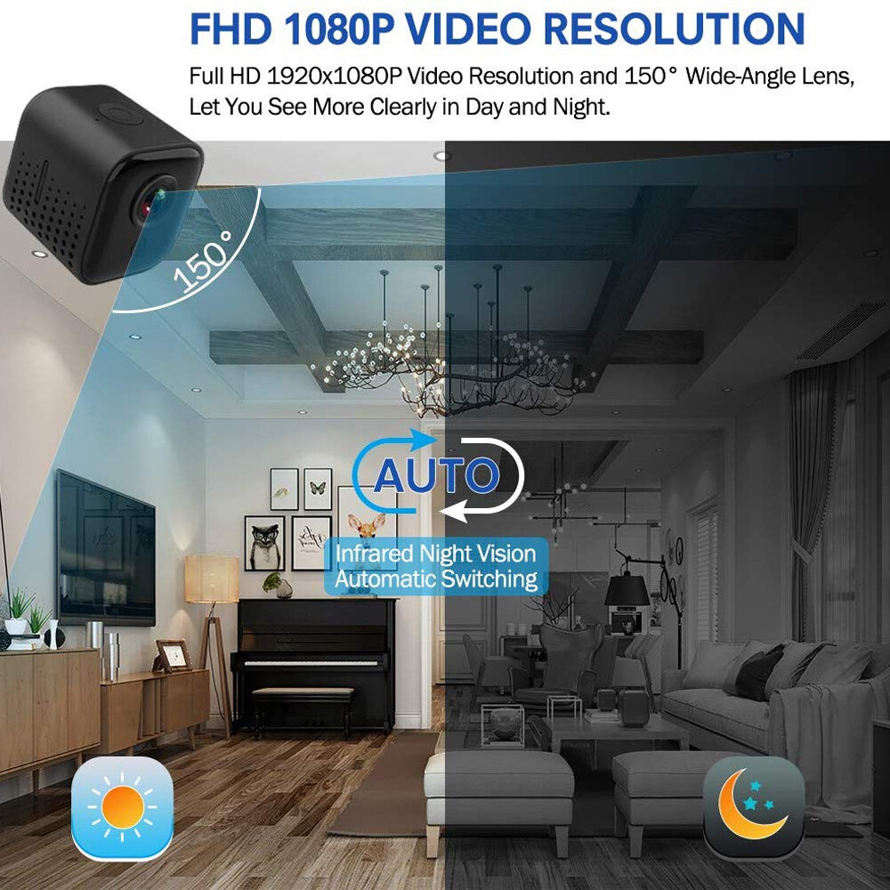3 Camera IP Không Dây Mini HD 1080P Wifi Máy Ghi Hình Mini Ngoài Trời Bằng Giọng Nói Nhỏ Máy Ảnh