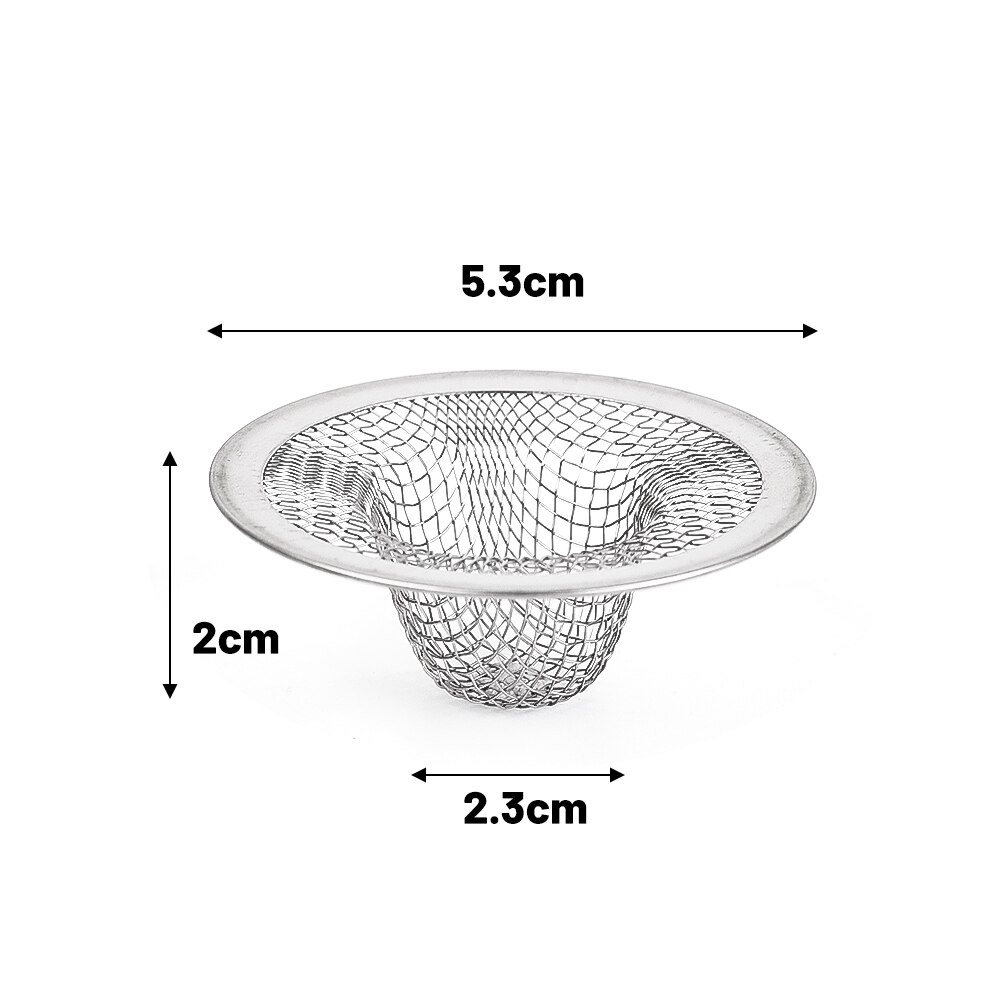 Polocat Stainless steel Mesh Sink Strainer Straw Hat Mesh Floor Drain ...