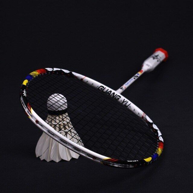 Ultra Light 8U 62G Carbon Fiber Badminton Rackets Professional Offensive Type Racket With Strings Bags G5 Padel Sports