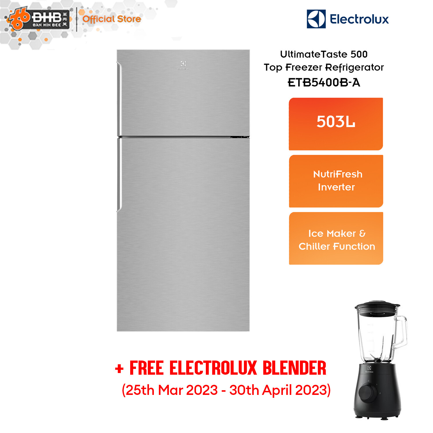 electrolux fridge etb5400b a