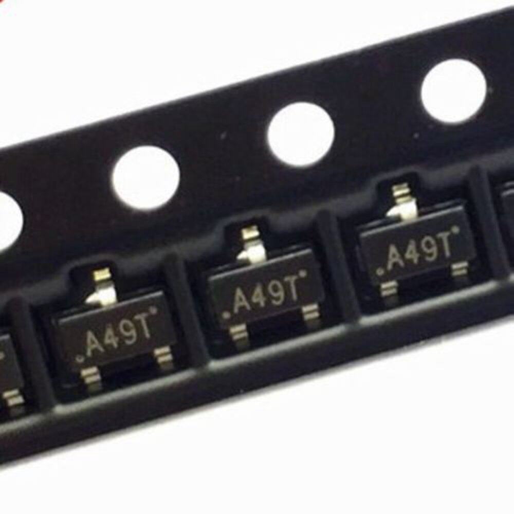 50PCS AO3404 A49T 5.8A/30V SOT-23 SMD N-Channel MOSFET transistor | Lazada