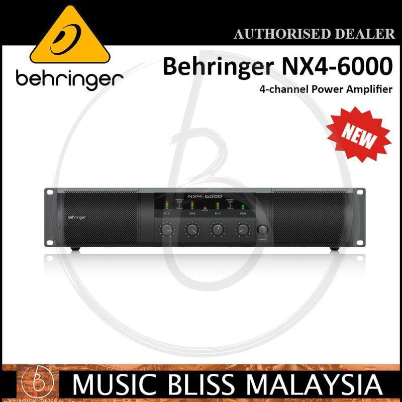 Behringer NX4-6000 Power Amplifier (NX46000) *Everyday Low Prices Promotion* Malaysia