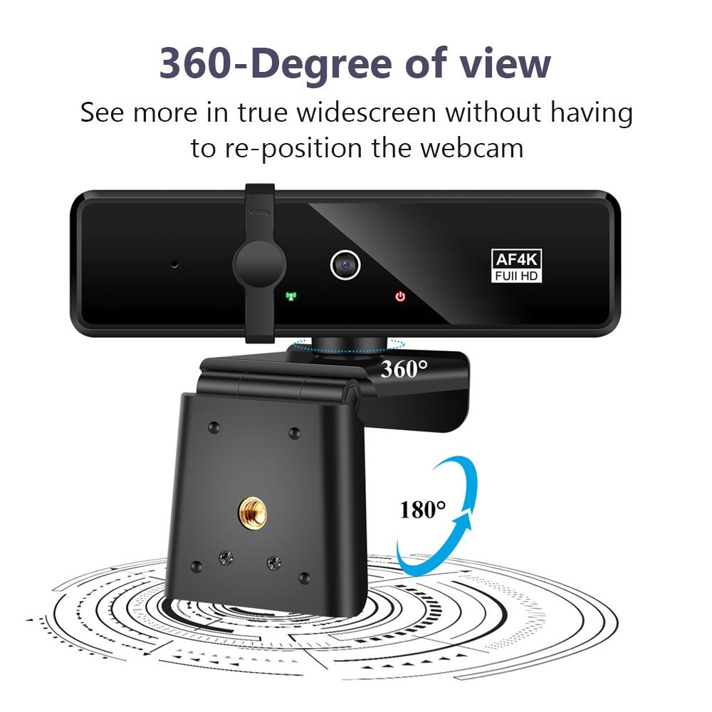 Webcam 4K Full HD Mini Camera Webcam With Microphone 30Fps USB Web Cam For Youtube PC Laptop Video Shooting Camera Webcamera 2023new