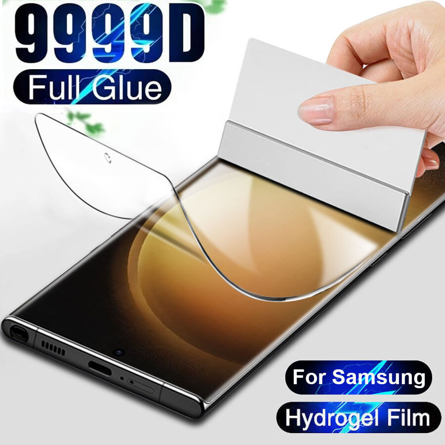 Hydrogel Film Screen Protector for Samsung S24 Ultra S23 S22 S21 S20 S10 Plus Note 20 10 A55 A35 A15 A25 A14 A24 A34 A54 A13 A23 A04S A33 A53 A73 A12 A22 A32 A42 A52 A52S A11 A31 A51 A71 A05 A05S A10 A20 A30 A50 A30S A50S A70 Clear Matte Privacy Film