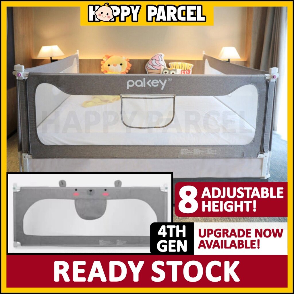[4th Gen] Anti Fall Baby Bed Fence Baby Bed Guard Baby Rail Guard Baby