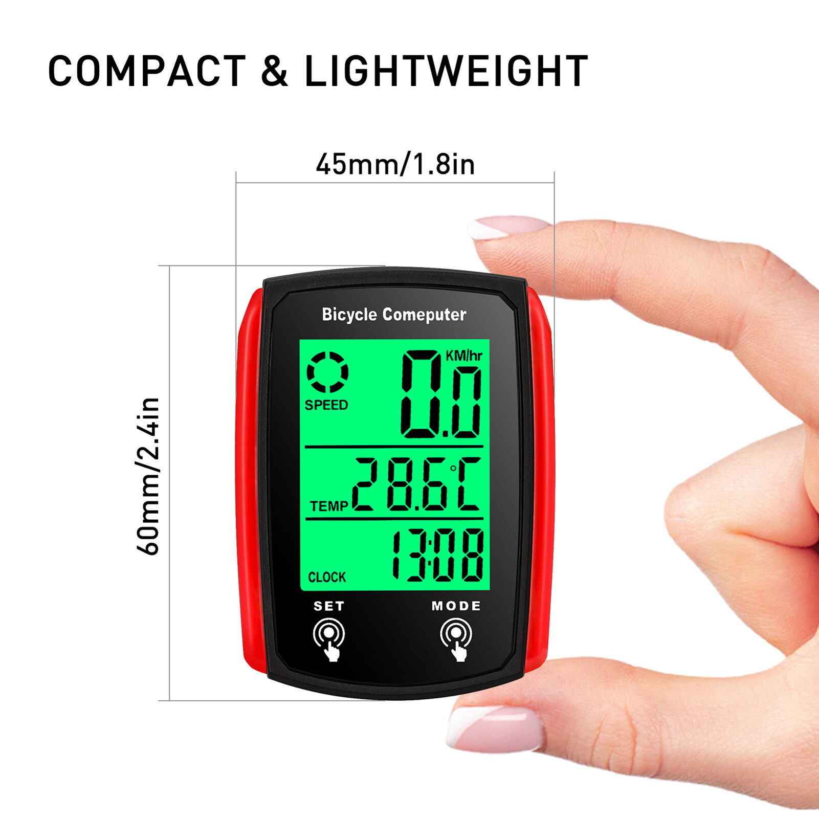 [LIXADA Official Store] Máy Tính Xe Đạp Có Dây Đồng Hồ Đo Tốc Độ Xe Đạp Cảm Ứng 19 Chức Năng Đồng Hồ Đo Tốc Độ Máy Tính Xe Đạp Chống Nước Có Đèn Nền