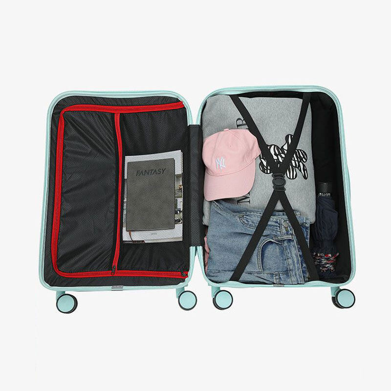 Johnn Luggage light rod case tide combination case travel case Boarding suitcase