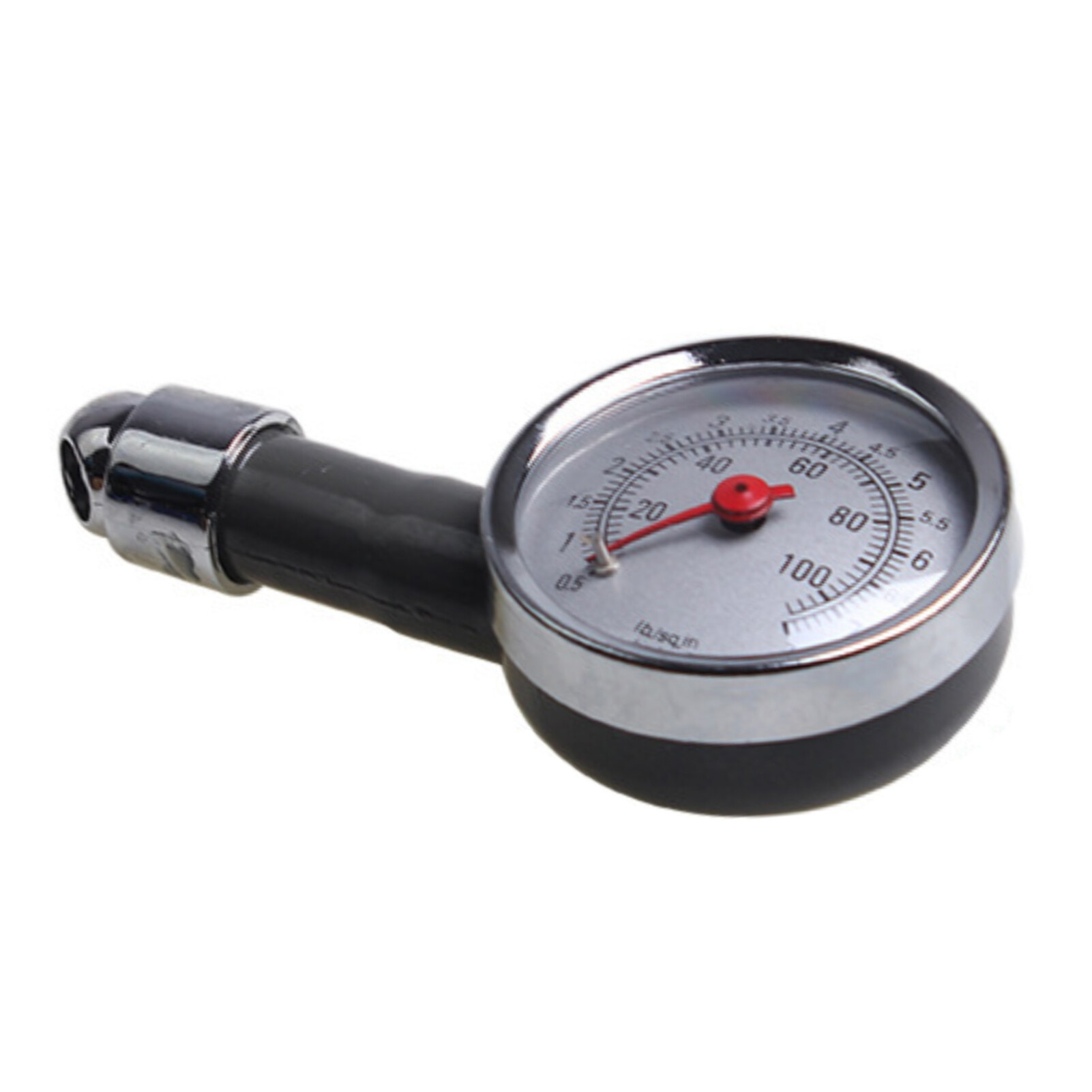 gucanou Stainless Steel Connector Zeroing Valve Premium Movement Sensitive Pointer Deflatable Tire Pressure Gauge 0-100PSI Car Truck Tyre Air Pressure Meter Automotive Tool Tire Pressure Gauge