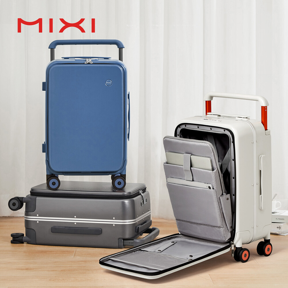 Mixi New Wide-side Front Travel Luggage for Women Trolley Case 20