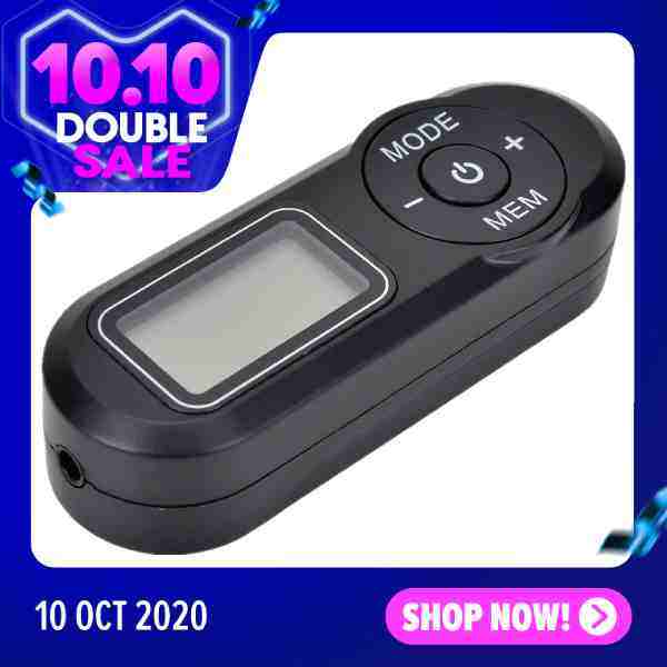 BÁO GIÁ Máy Thanh Lý | Shopee Lazada Sendo Tiki mới nhất 28 Máy phát thanh FM mini di động HRD-727 Máy thu FM màn hình kỹ thuật số Bộ xử lý tín hiệu số phong cách máy phát MP3 cổ điển có tai nghe dây đeo