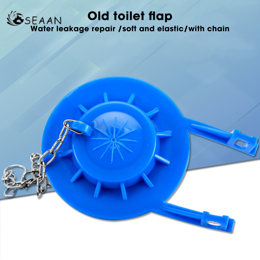 1pcs Universal Toilet Drain Valve Flush Replacement Rubber Flapper Bathroom-Tool