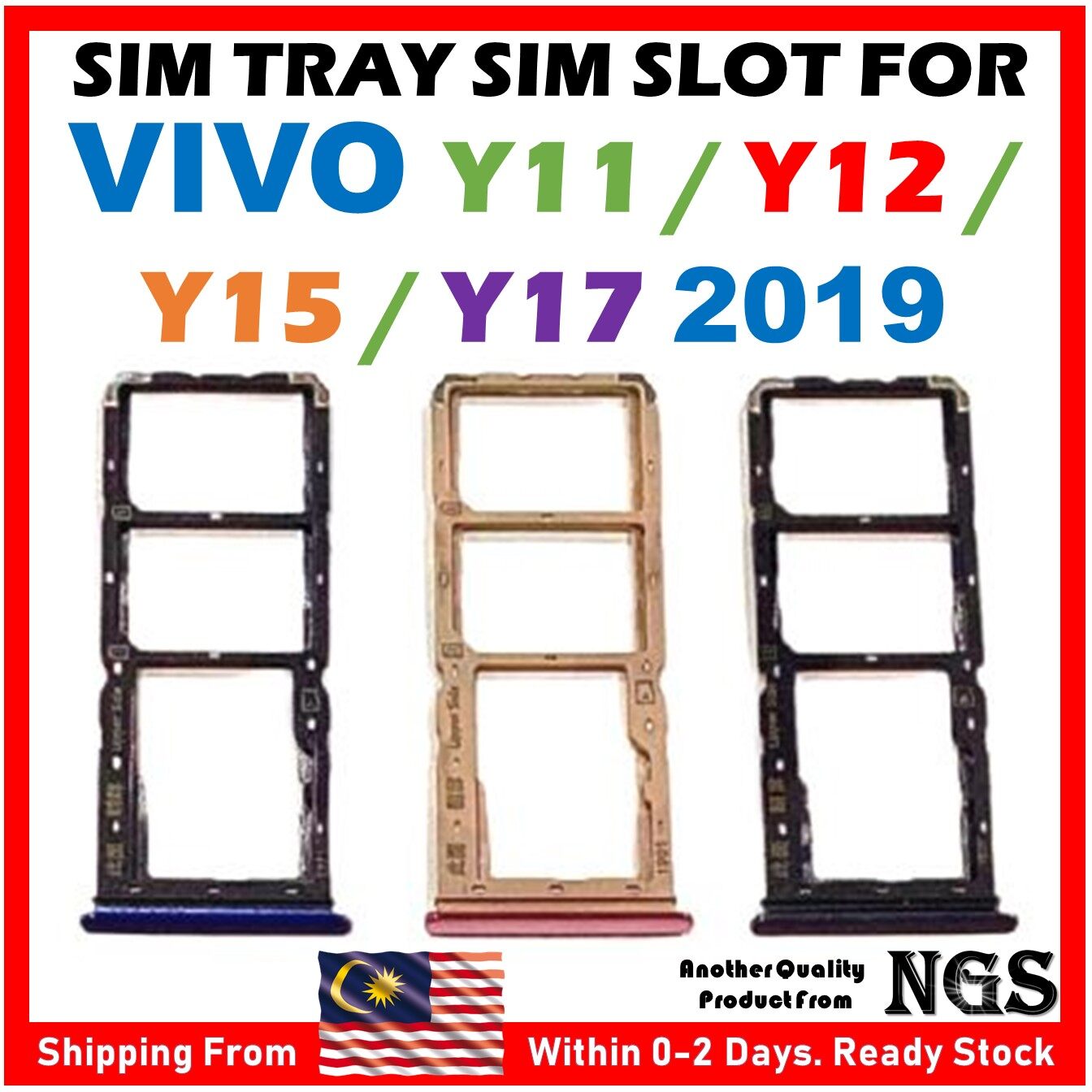 vivo y12 sim card tray