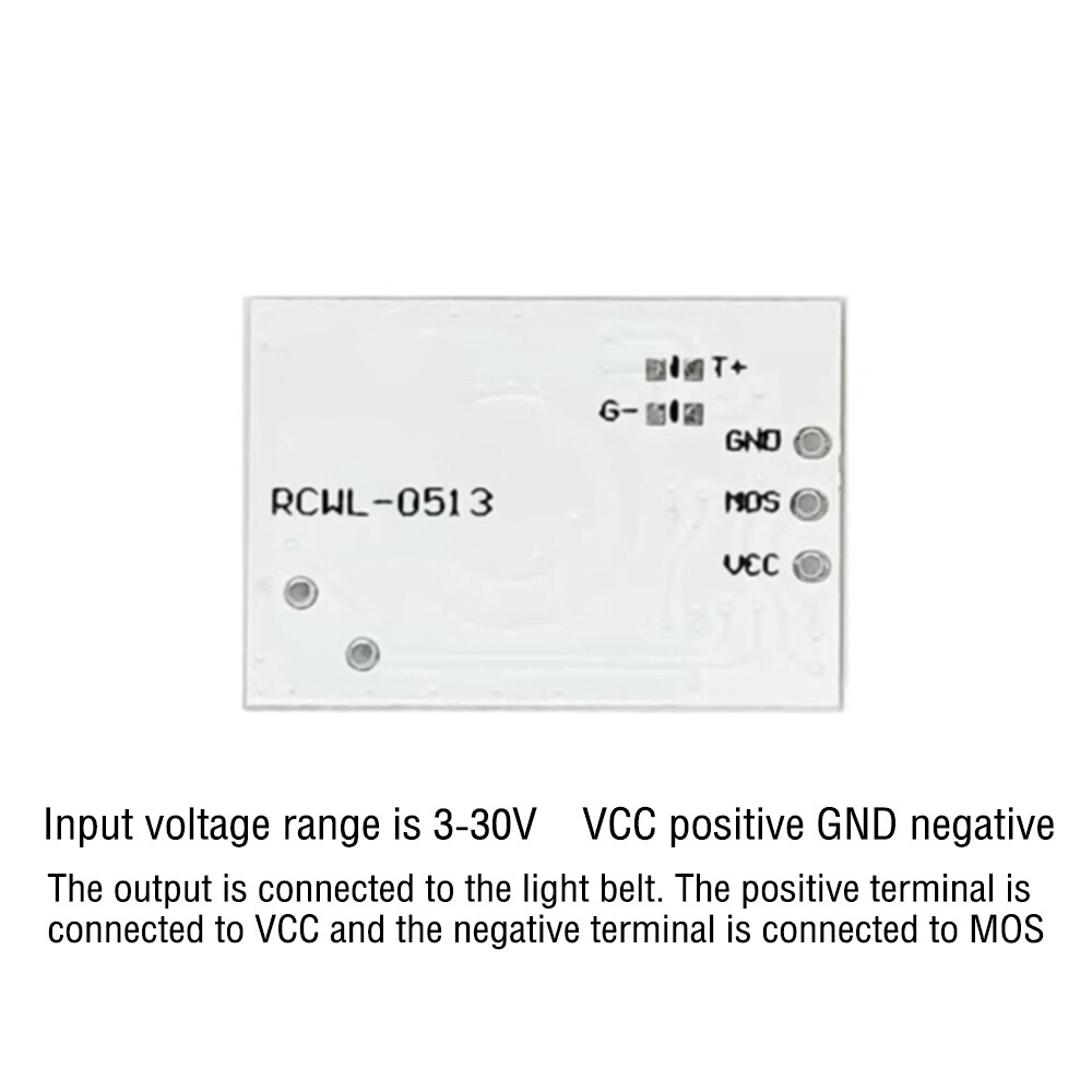 FocusAi RCWL-0513 cảm biến Radar vi sóng thiết bị cảm biến con người cảm biến cơ thể mô-đun Công tắc cảm ứng mô-đun