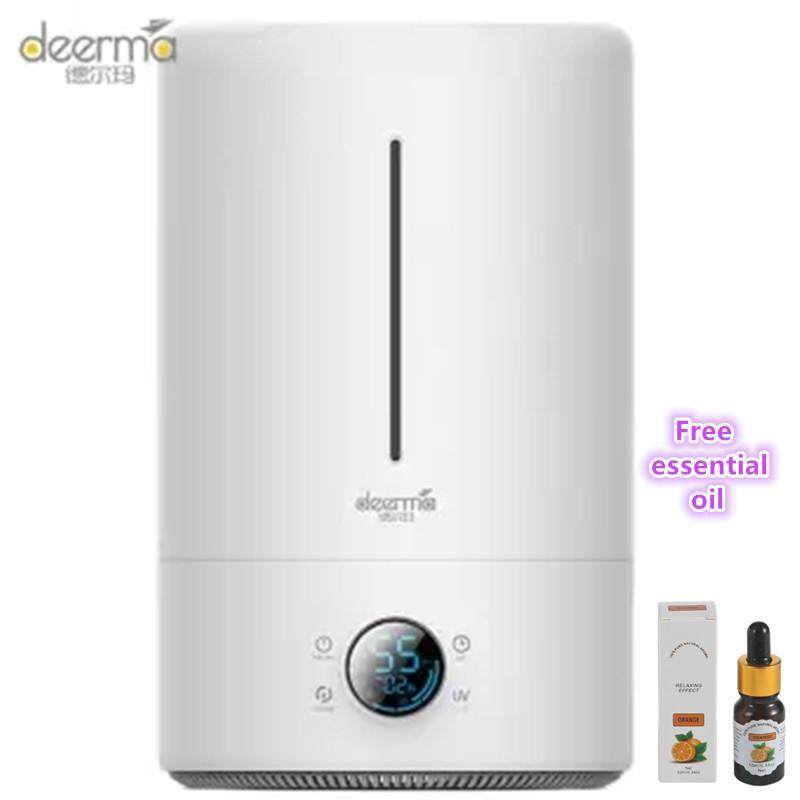 Deerma F628S 5L High Capacity Humidifier/ Touch with Temperature Display/ UV Light for Sterilization Singapore
