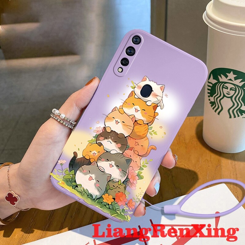 Casing OPPO A31 2020 phone case Softcase Liquid Silicone Protector Smooth shockproof Bumper Cover new design YTDMM01
