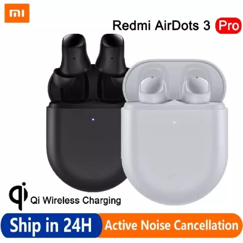 Xiaomi Redmi AirDots 3 Pro Bluetooth Earbuds Mi TWS Headset with Qi Wireless Charging 35dB Active Noise Cancellation Earphone Singapore