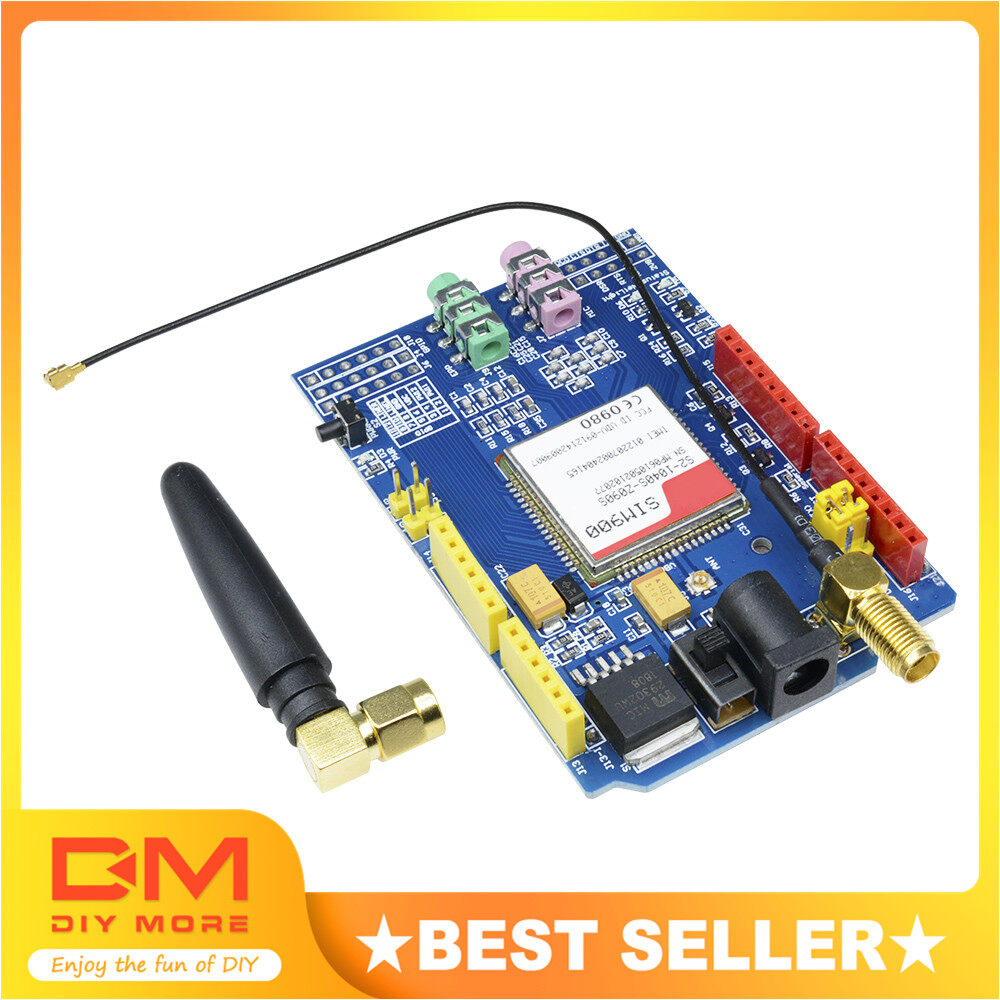 Sim900 gprs/gsm shield development board quand-band module kit for arduino