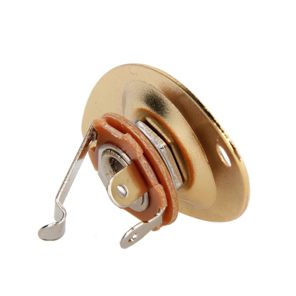 KOKKO Ổ Cắm Hình Bầu Dục & Ốc Vít Cho Guitar Điện