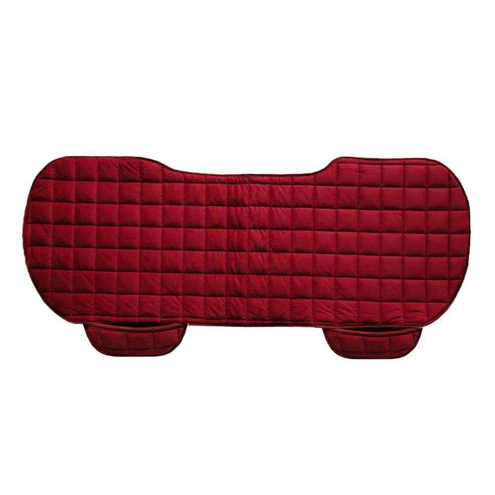 RIN9353 Breathable Warm Comfortable Rear Seat Cushion Car Butt Cover Flocking Cloth Pad Car Interior seat cushion Car Chair Mat Car Rear Seat Cover Car Seat Protector