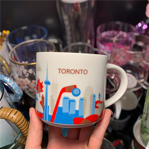 TOP★Starbuck Cửa Hàng Chính Thức 2017STARBUCK Starbuck YOU ARE HERE City Mug Mug YAH Ceramic Cốc Cà Phê Cốc Starbuck 2022 Fox Cup 9233 - 7