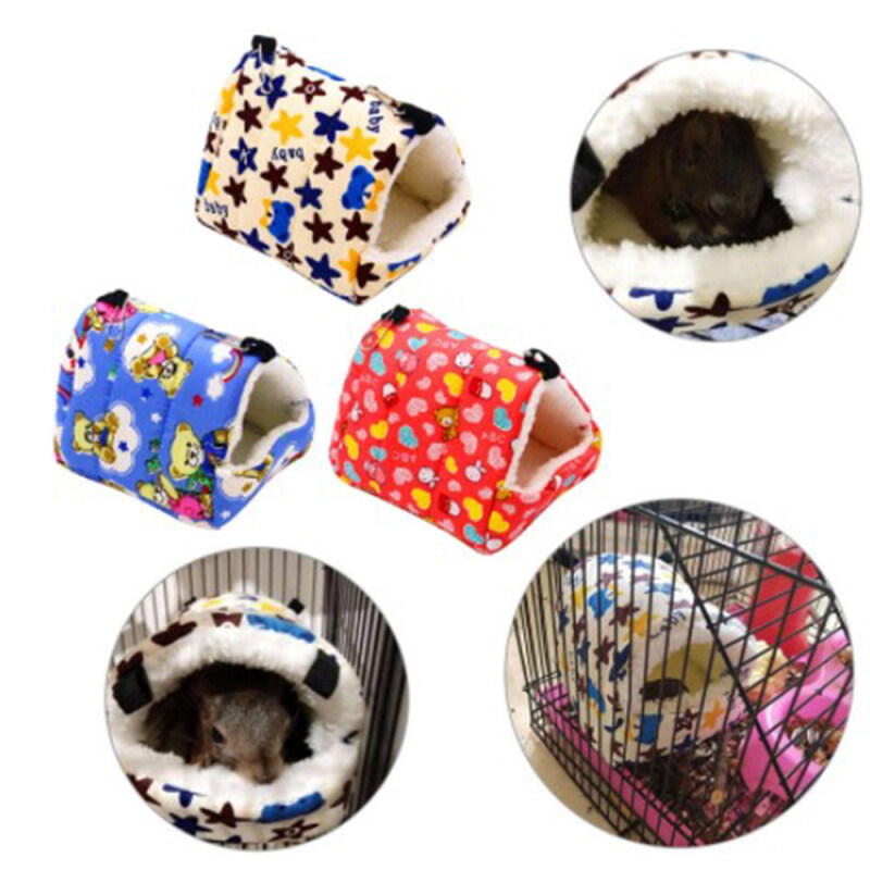 Chuột Ấm Vật Nuôi Cung Cấp THỎ Động Vật Giường Treo Lồng Hamster Nest Ngủ Nhà Thú Cưng Võng