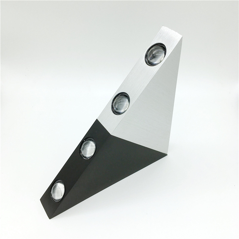 Wall Lamp 3W Led Triangle Colorful Lantern Corridor Light Sconces Wall Lighting Decoration Geometry Wall Light Led Wall Light for Livingroom Room Indoor Outdoor