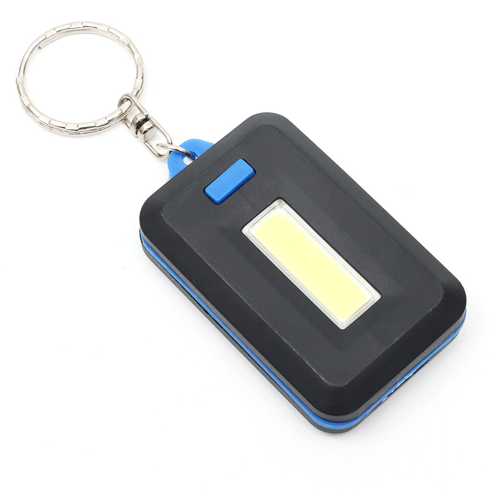 Multifunctional Portable Mini COB Keychain Light Flashlight for Outdoor Hiking Camping Keychain Torch Night Lamp