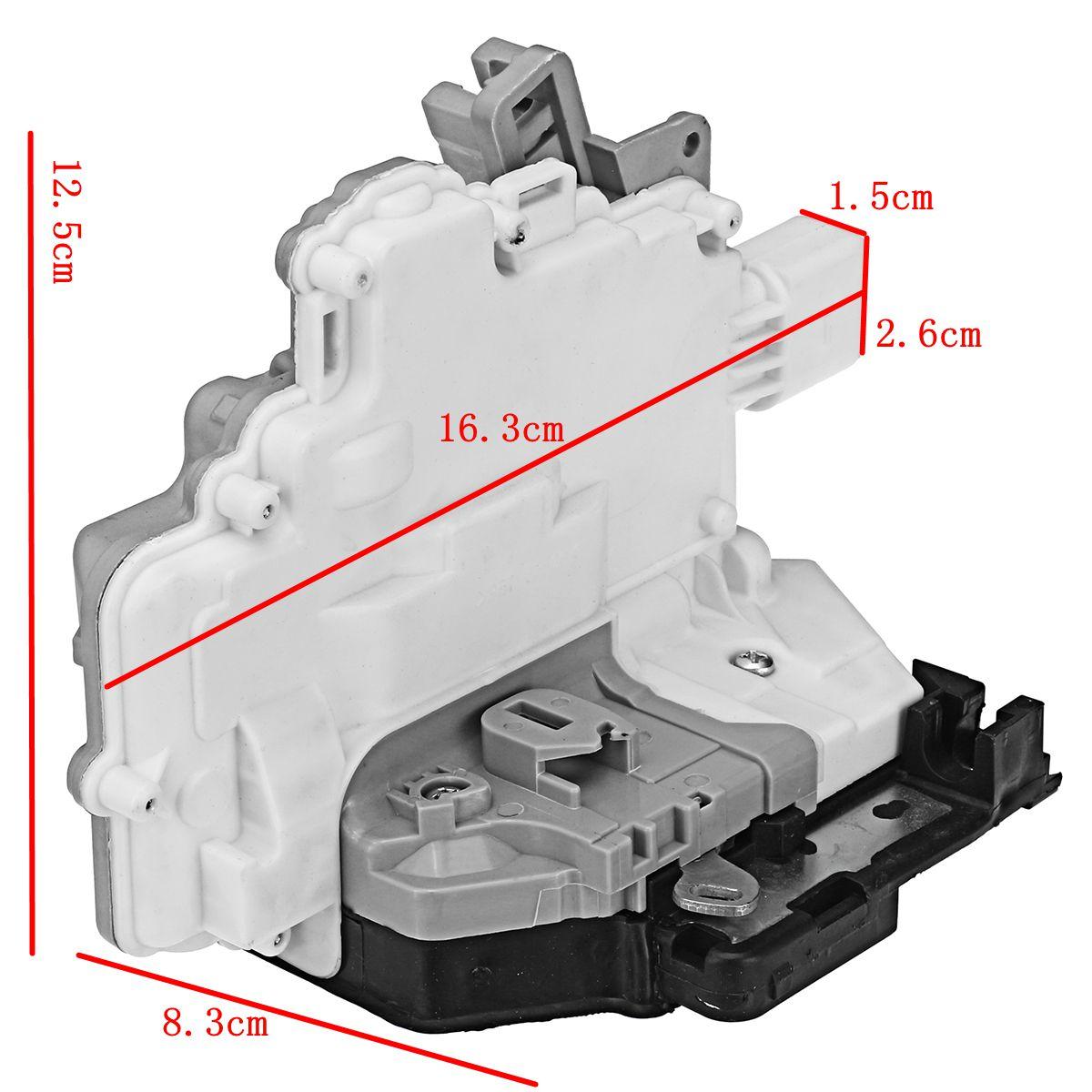 Rear Right Door Lock Actuator For Audi A4 B8, A5, Q3, Q5, Q7 – 8K0839016, Driver Side