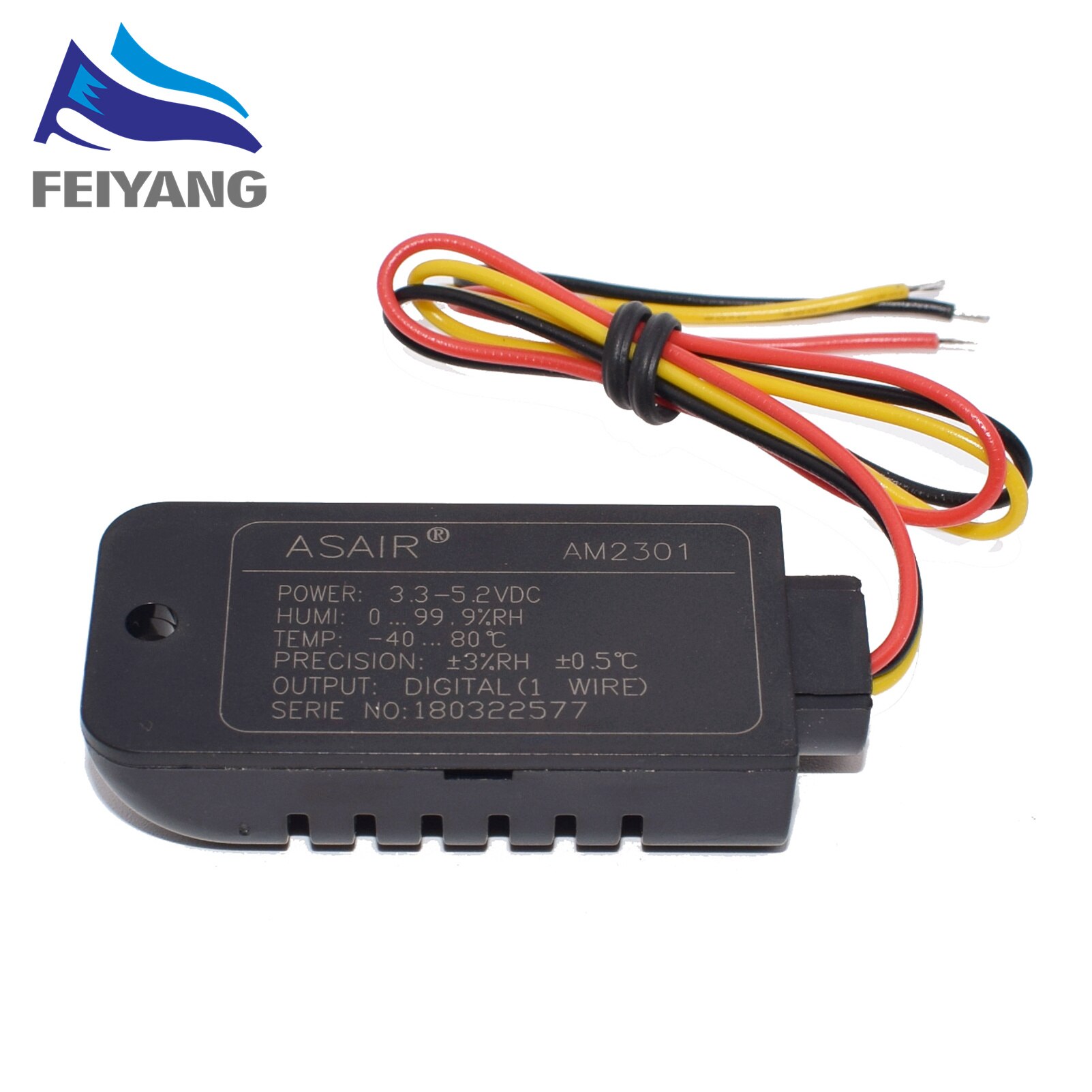 10Pcs DHT21/AM2301 Digital-Output Relative Humidity & Temperature Sensor/Module,Connect With Single-Bus-Line Sensor AM2301 Electrical Circuitry Parts1